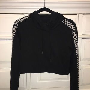 Hollister cropped hoodie